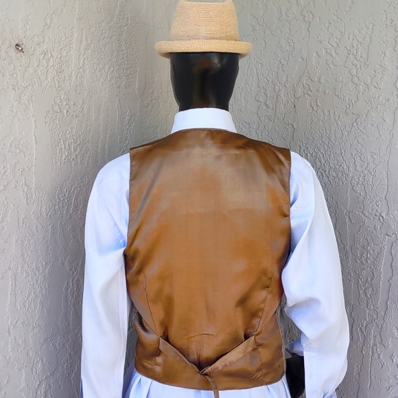 BOGARI STUDIO MEN'S (5) BUTTON LUXURY BEST VEST 🦺 - Picture 17 of 17